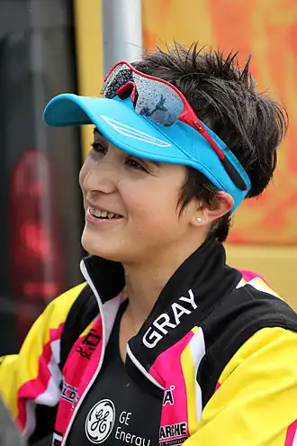 Bárbara Riveros beim Triathlon de Paris, 2011