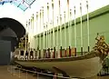 Prunkbarkasse Napoleon Bonapartes im Musée national de la Marine