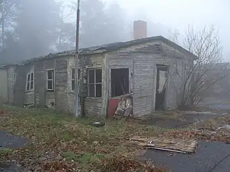 Barracke auf dem Mosisberg im Jahr 2008