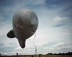 Ballon gegen „V1“ in Kent (1944)