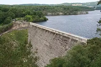 Stausee von Guerlédan