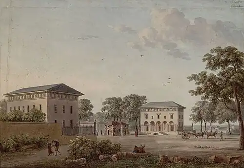 Barrière d'Italie (Paris) 1819 Zollstation