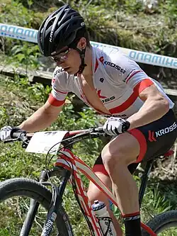 Bartłomiej Wawak beim Weltcup in Albstadt (2017)