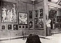 Frühere «Galerie der Alten Meister» im Augustinerhof, 1907