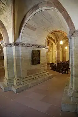 Kryptenarkade zur Binnenkrypta