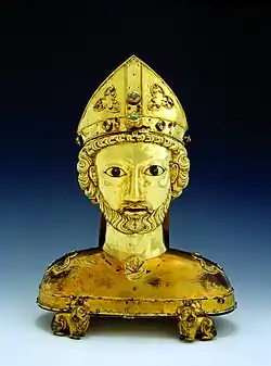 Büstenreliquiar des hl. Pantalus