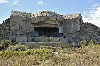 Batterie Karine, Regelbau M272 bei Port-Vendres