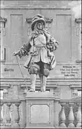 Standbild Wilhelm III. von Oranien-Nassau, Lustgartenterrasse des Berliner Schlosses, Berlin
