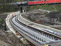 Der Abschnitt Lehmsief im November 2015