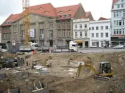 Ehemaliger Standort der HSH Nordbank an der Ecke Beckergrube/Breite Straße