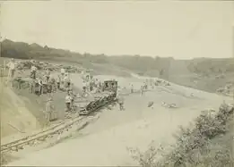 Baustelle bei Gemmenich, Februar bis Juni 1915