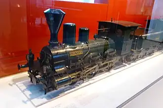 Modell der B VI 418 „HANS SACHS“ im Verkehrszentrum München