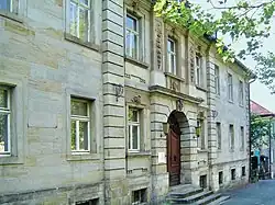 Bayreuth, Brandenburger Straße 32, Geburtshaus des Malers Wilhelm von Diez