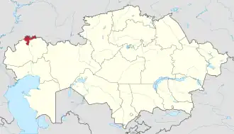 Lage in Kasachstan