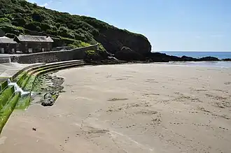 Der Strand von East Portholland