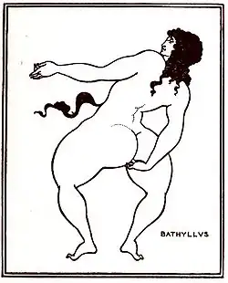 Bathyllus taking the pose, 1896