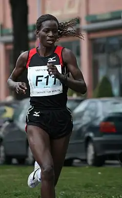 Beatrice Omwanza die Siegerin von 2005