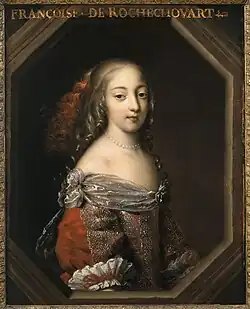 Charles Beaubrun (Werkstatt): Françoise de Rochechouart, spätere Madame de Montespan, vor oder um 1660