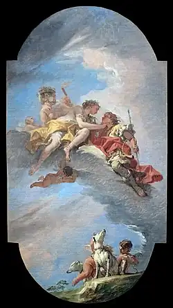 Venus und Adonis, Sebastiano Ricci, 1705–1706.