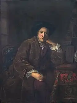 Christian Seybold, Selbstporträt.