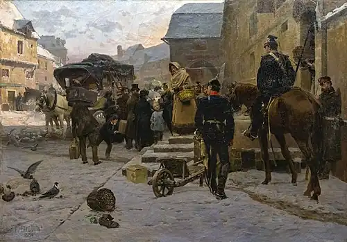 Paul-Émile Boutigny, Boule de suif (1884).