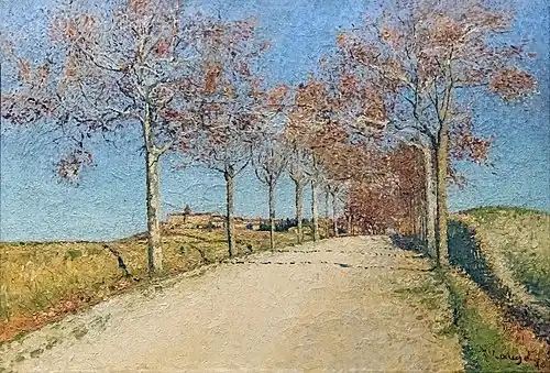 Achille Laugé, Die Straße von Cailhau (1910).