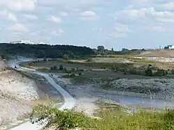 Kalkgrube des Zementwerks Ennigerloh