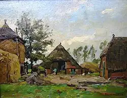 Bauernhaus (etwa um 1920).