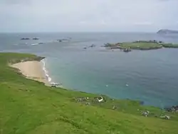 Beginish, Blick von Kerry (Great Blasket Island)