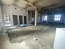 Beginn des Innenausbaus 2023