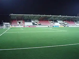 Die Behrn Arena im September 2008