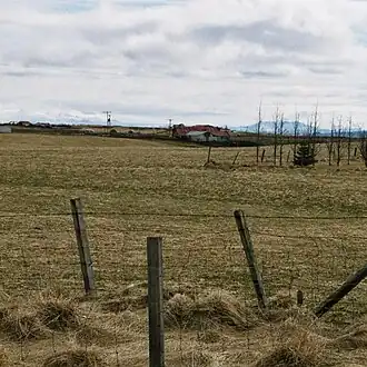 Þríhyrningur re. im Mittelgrund