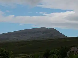 Blick aus nordöstlicher Richtung vom Loch Eriboll zum Beinn Spionnaidh