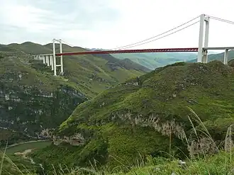 Beipanjiang-Brücke (Hukun Expressway) 沪昆高速北盘江大桥