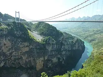 Beipanjiang-Brücke (Guanxing Highway) 关兴公路北盘江大桥