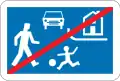 F12b: Ende eines verkehrsberuhigten Bereichs