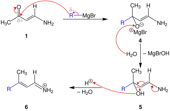 1,2-Additionsmechanismus der Benary-Reaktion, a