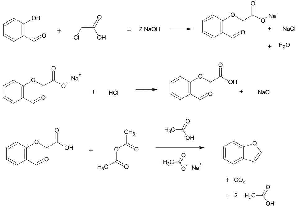 Synthese von Benzofuran