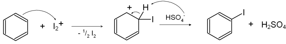 Iodierung von Benzol