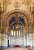 Chor mit Fresken