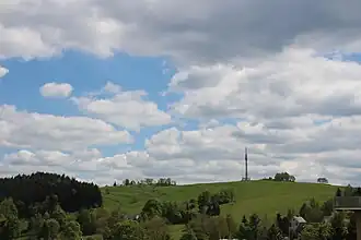 Der Knock ist ein Berg südlich der Dorfmitte von Schönheide im Erzgebirge