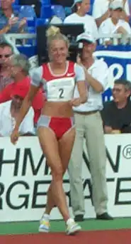 Kajsa Bergqvist erreichte mit ihren 1,90&nbsp;m nicht das Finale – ihre große Zeit sollte noch&nbsp;kommen