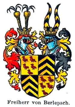Freiherrenwappen derer von Berlepsch