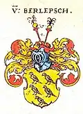 Stammwappen in Horst Appuhns Neuauflage von Siebmachers Wappenbuch, 1989