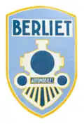 Berliet-Logo der 1920er und 1930er Jahre