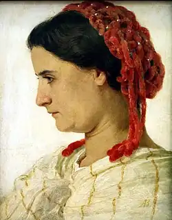 Angela Böcklin, 1863, Alte Nationalgalerie, Berlin