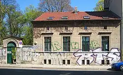 Wärterhaus des Garnisonfriedhofs