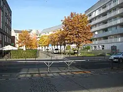 Heutiger Straßendurchbruch, 2015