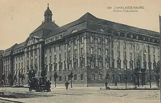 Polizeipräsidium Charlottenburg, um 1910