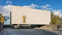 Fassade über dem Feierhof